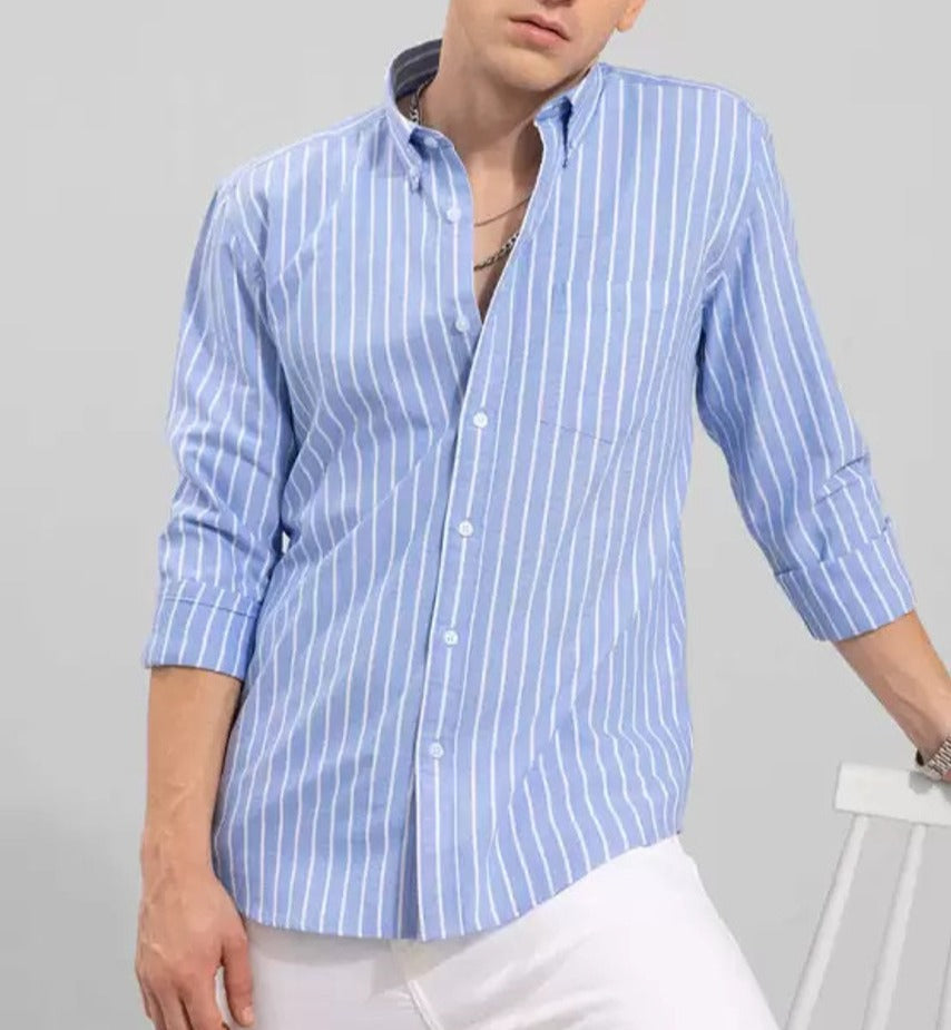 casual stripped shirt