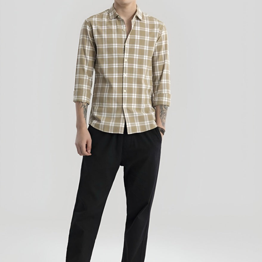 Multicolor checked shirt