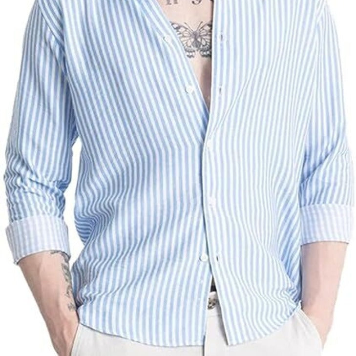 Blue stripped shirt
