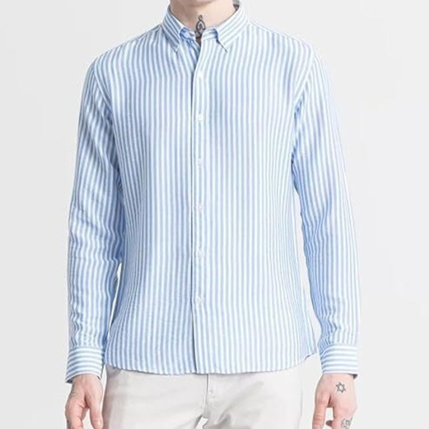 Blue stripped shirt