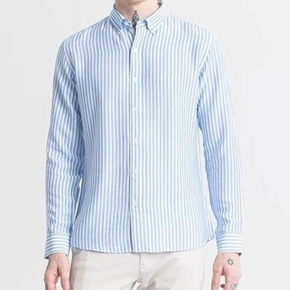 Blue stripped shirt